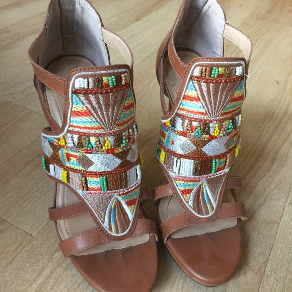 BCBG Gladiator/Boho Sandals - Picture 10 of 10